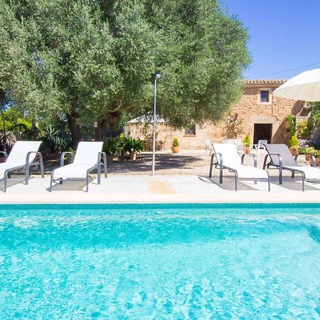 Preciosa Finca Rustica Con A/C Y Piscina Exclusiva Algaida  Bagian luar foto