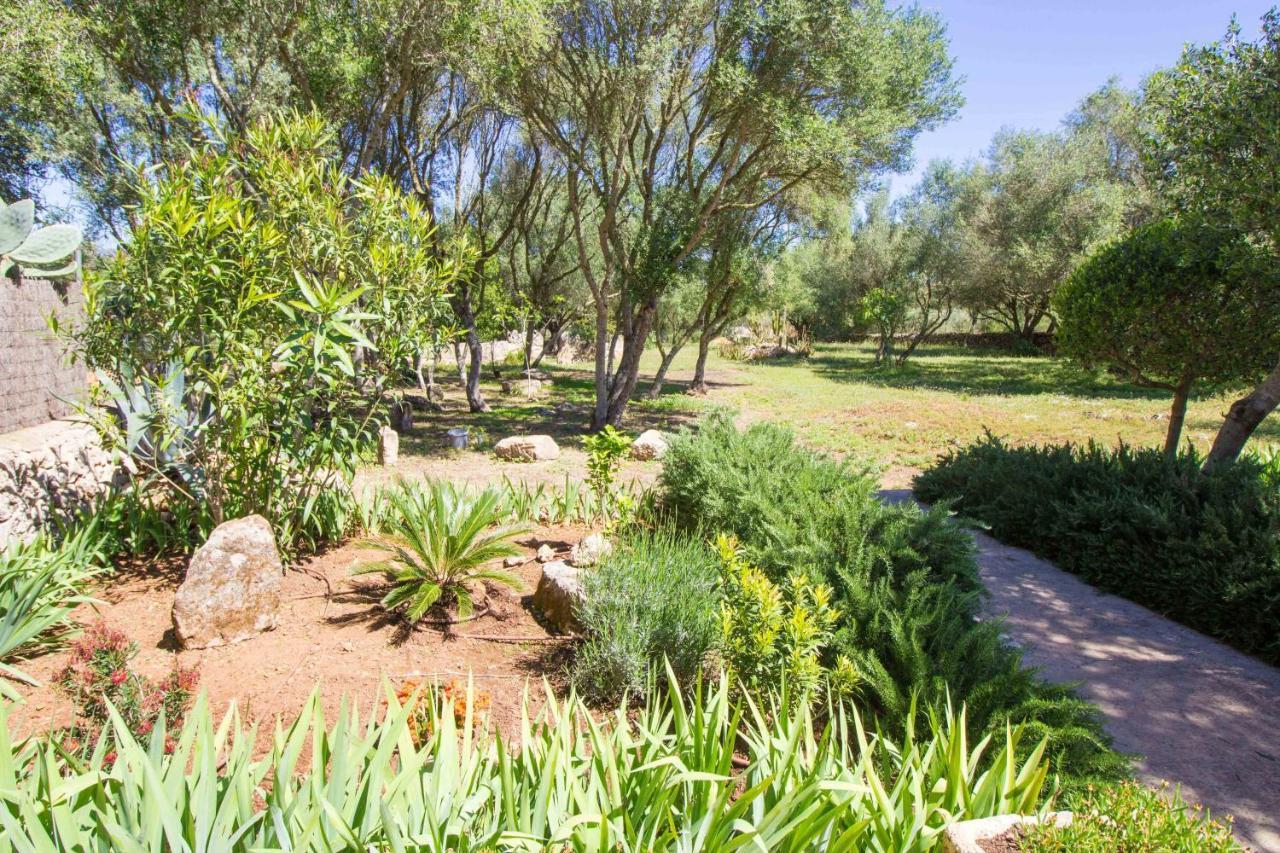 Preciosa Finca Rustica Con A/C Y Piscina Exclusiva Algaida  Bagian luar foto