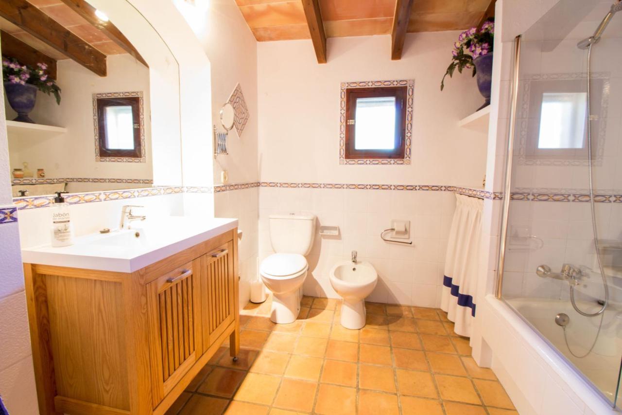 Preciosa Finca Rustica Con A/C Y Piscina Exclusiva Algaida  Bagian luar foto