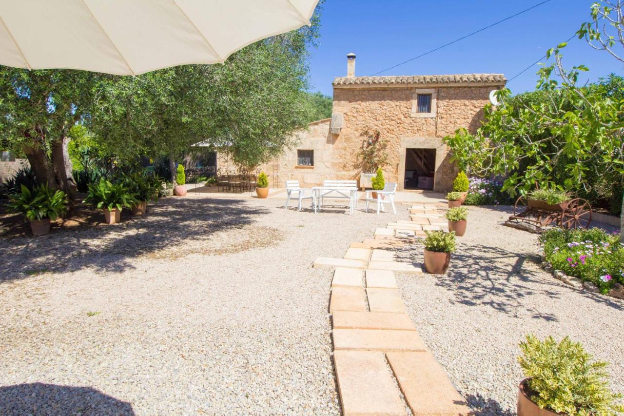 Preciosa Finca Rustica Con A/C Y Piscina Exclusiva Algaida  Bagian luar foto