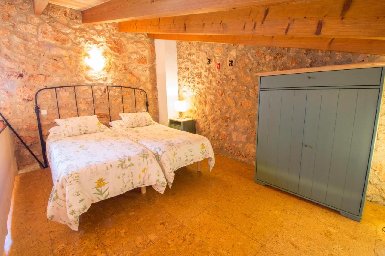 Preciosa Finca Rustica Con A/C Y Piscina Exclusiva Algaida  Bagian luar foto